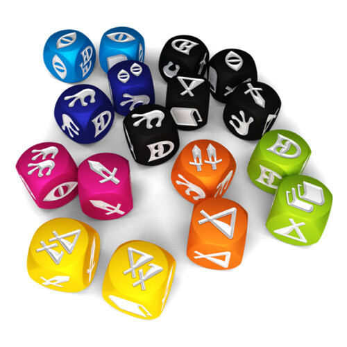 

Игровые кубики Lands Of Galzyr: Extra Dice Set
