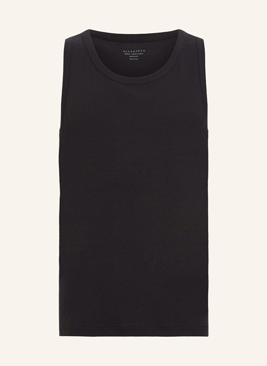 

Майка Эдвардс жилет Allsaints, черный