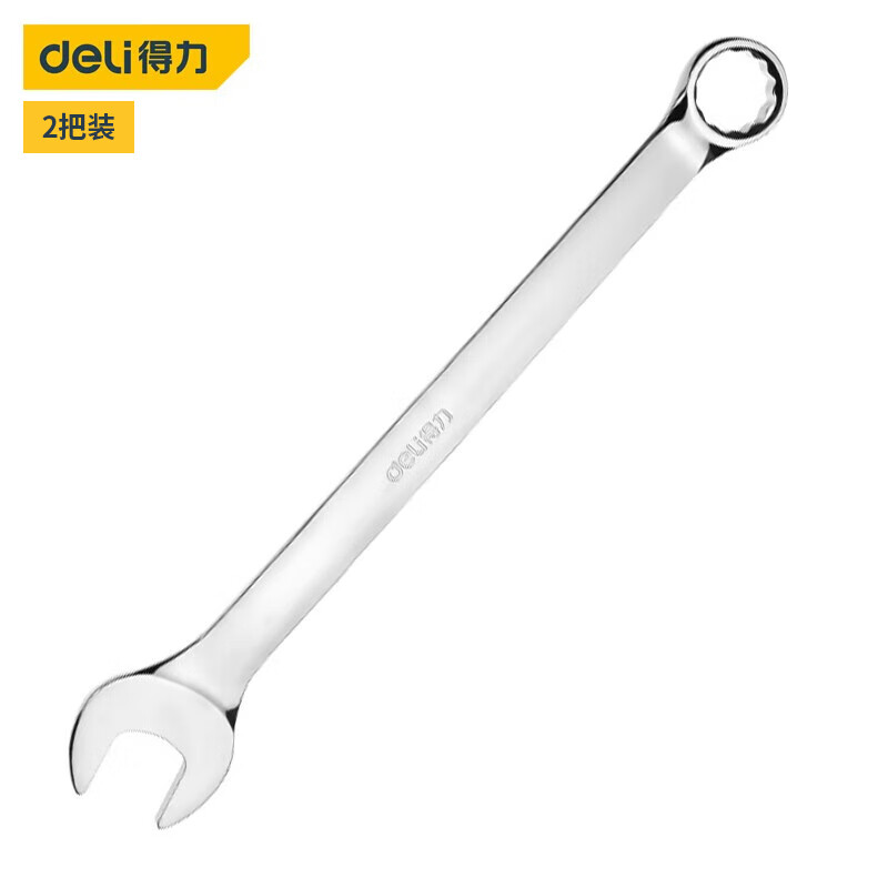 Зеркальный ключ двойного назначения Deli, рожковый ключ Torx, 24 мм, DL130024