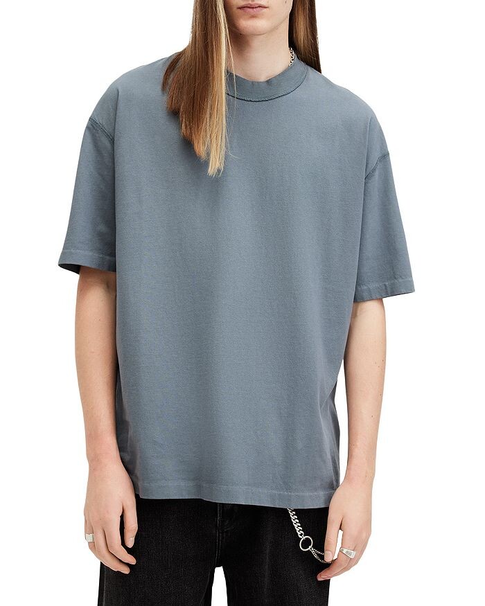 

ALLSAINTS Isac Футболка оверсайз, синий