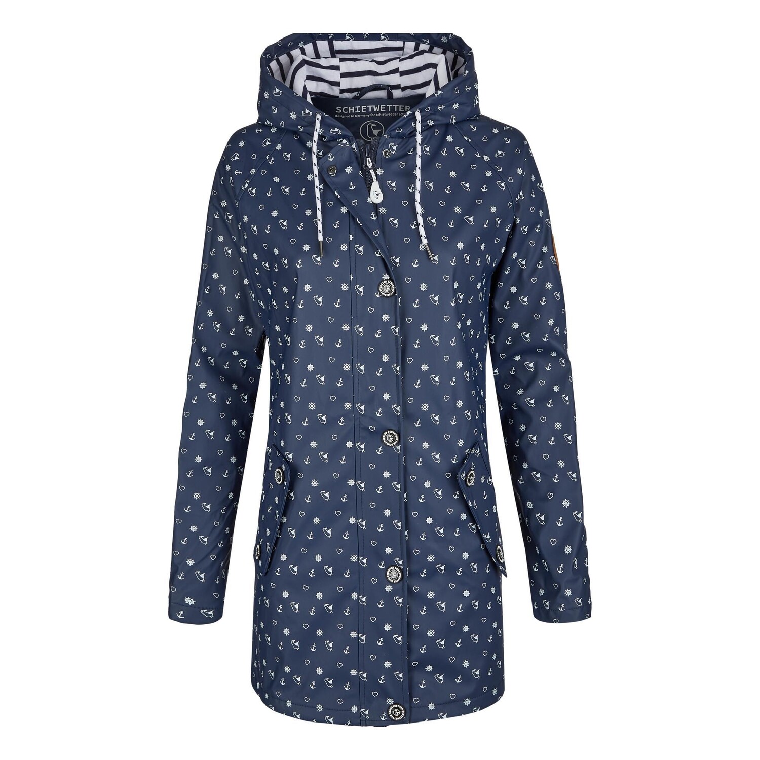 

Дождевик SCHIETWETTER, цвет navy weiss