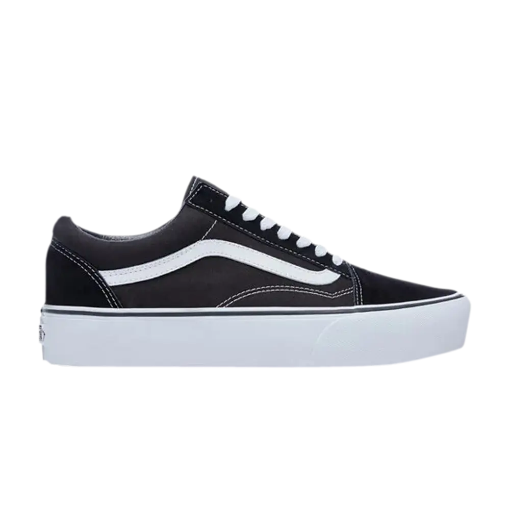 

Кроссовки Old Skool Platform Vans, черный