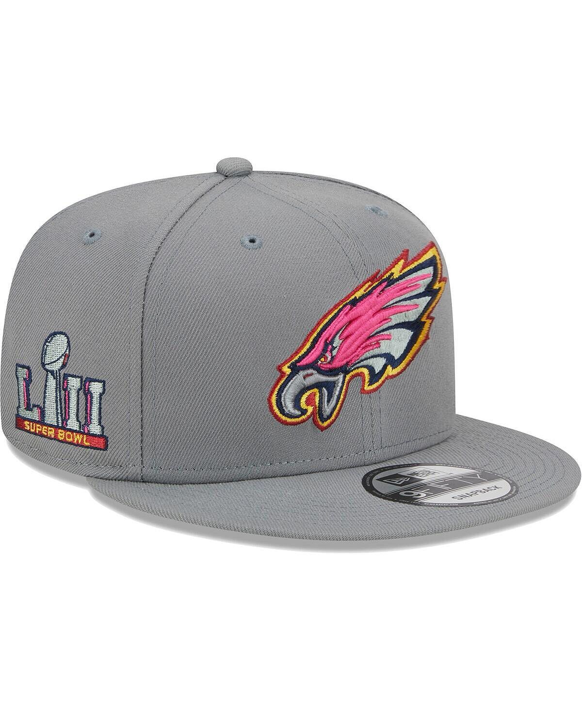 

Мужская серая бейсболка Philadelphia Eagles Color Pack Multi 9FIFTY Snapback New Era