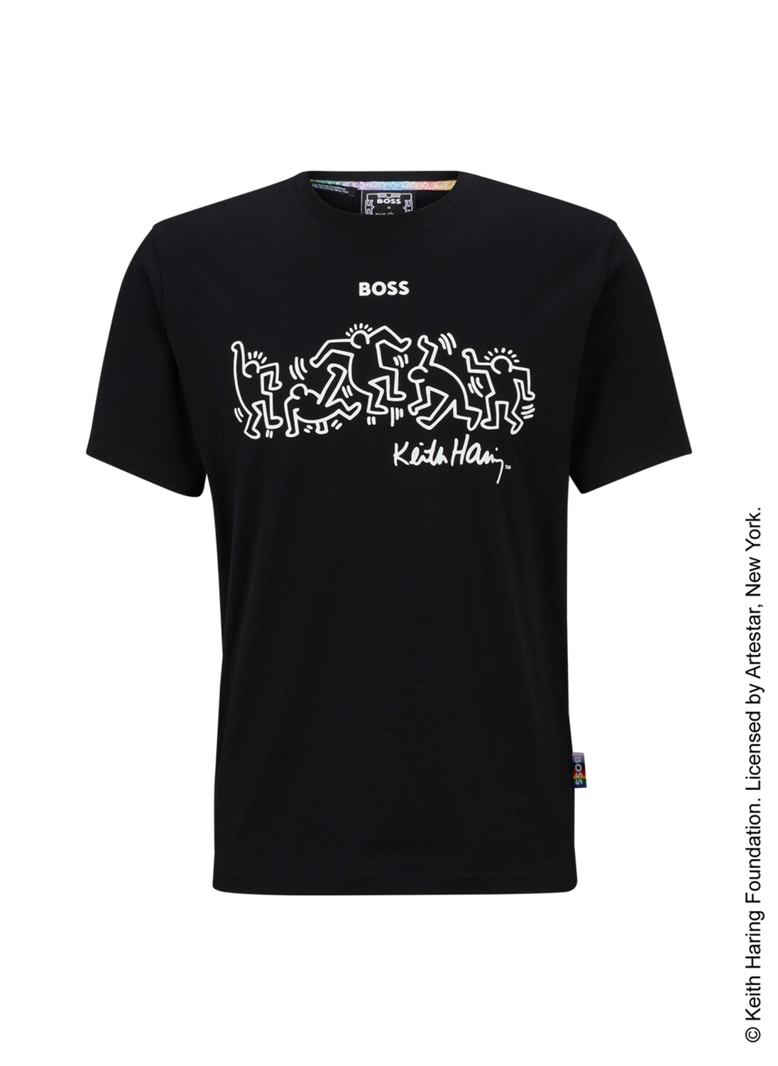 

Футболка BOSS T_HARING Regular Fit, черный