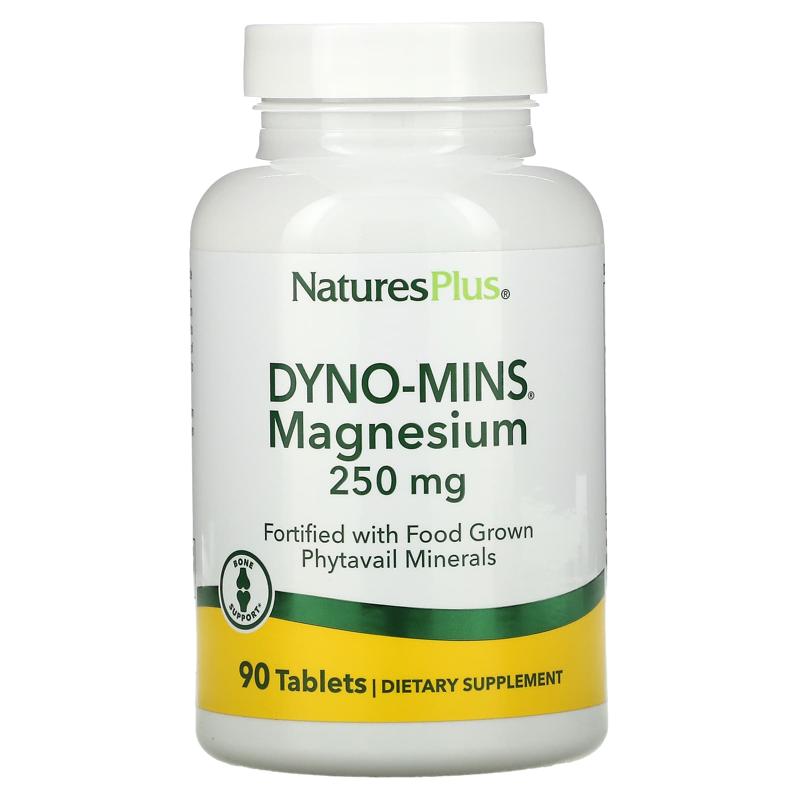 

Dyno-Mins, магний, 250 мг, 90 таблеток, NaturesPlus