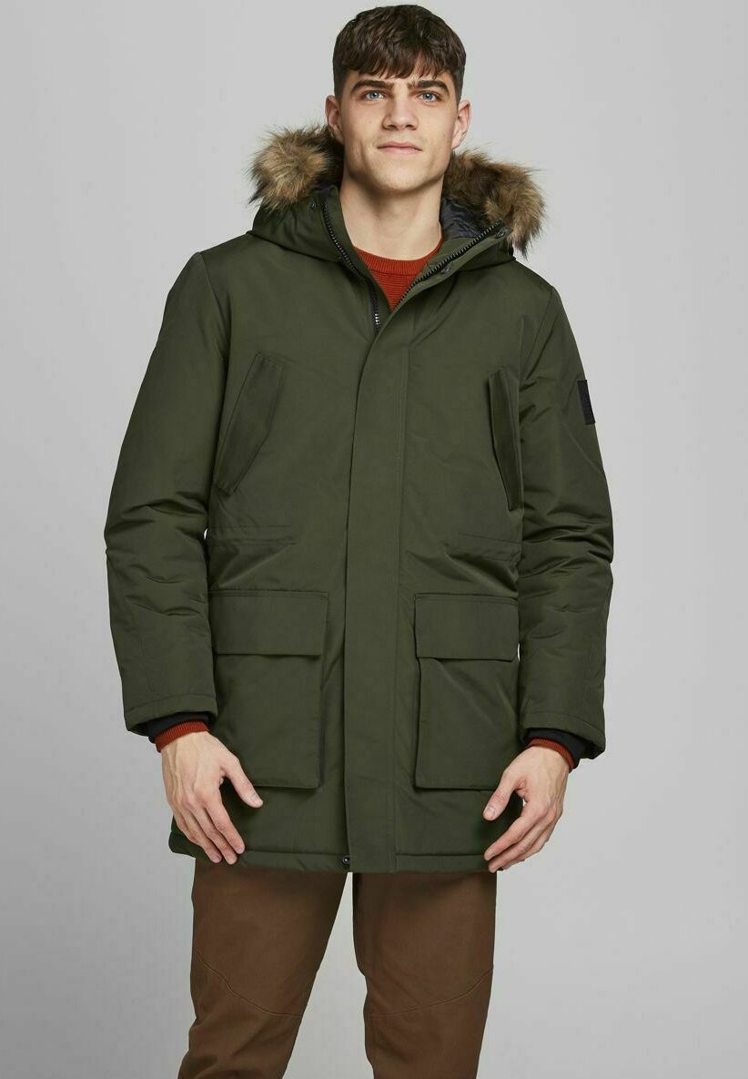 

Зимнее пальто Jack & Jones, Серый