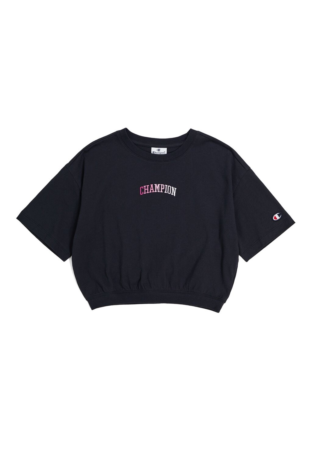 

Футболка с принтом CREWNECK Champion, цвет black