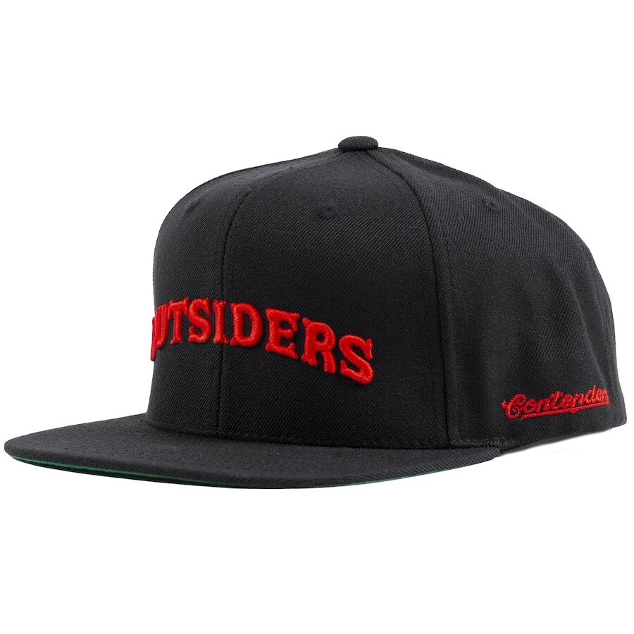 

Бейсболка Contenders Clothing The Outsiders, черный
