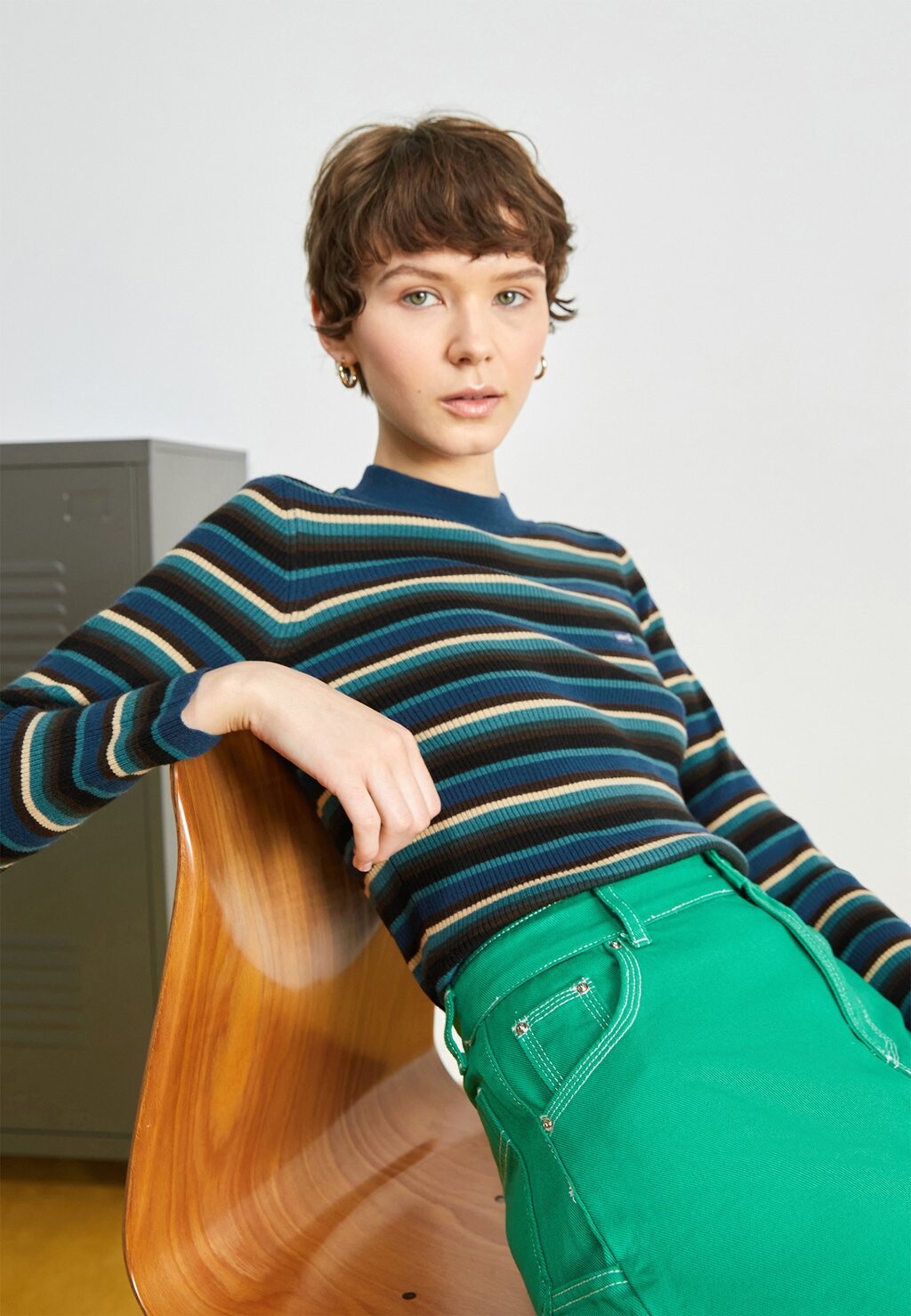 

Вязаный джемпер Levi's, Серый