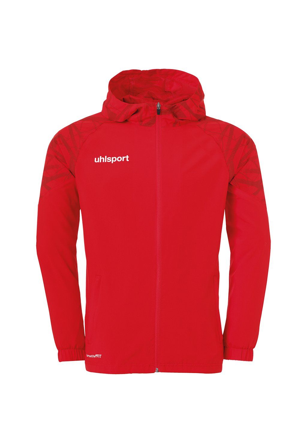 Куртка тренировочная GOAL EVO uhlsport, цвет rot/weiß