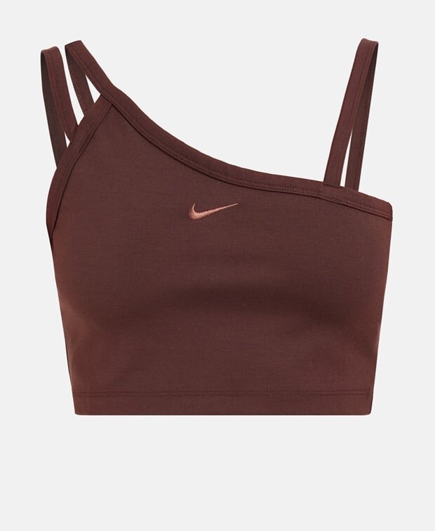 

Топ без рукавов Nike, темно коричневый