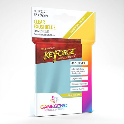 

Чехол для карточек Gamegenic Prime Exoshields Clear (40 Ct.) Gamegenic
