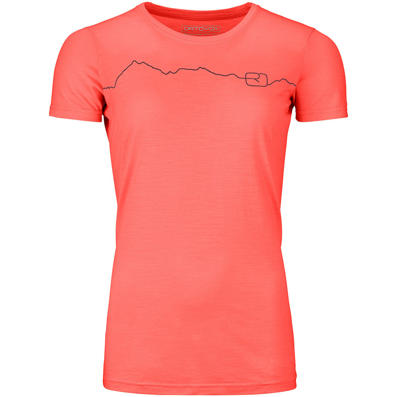 Женская футболка 150 Cool Mountain Ortovox, оранжевый фото
