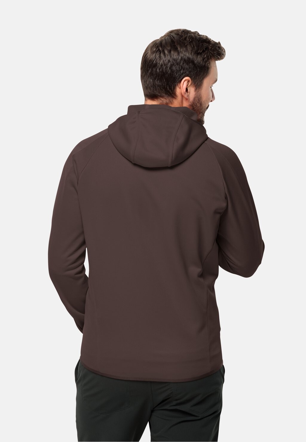 

Флисовая куртка Alpgrat Fz M Jack Wolfskin, коричневый
