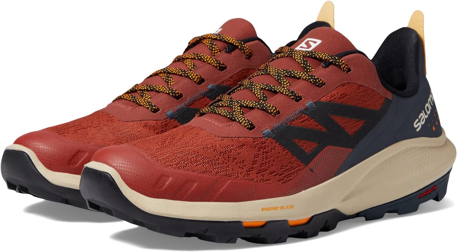 

Походная обувь Outpulse GTX Salomon, цвет Burnt Henna India Ink Turmeric