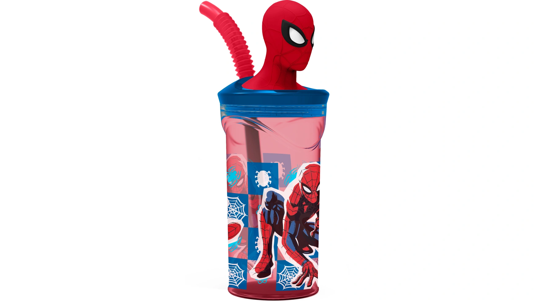 P Os Handel Человек-паук 3D чашка для питья
