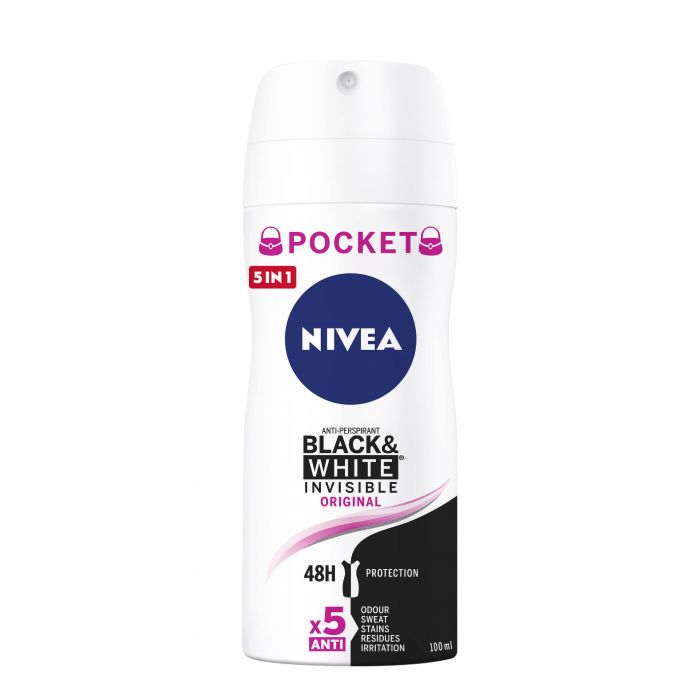 Дезодорант Desodorante Black & White Nivea, 100 ml