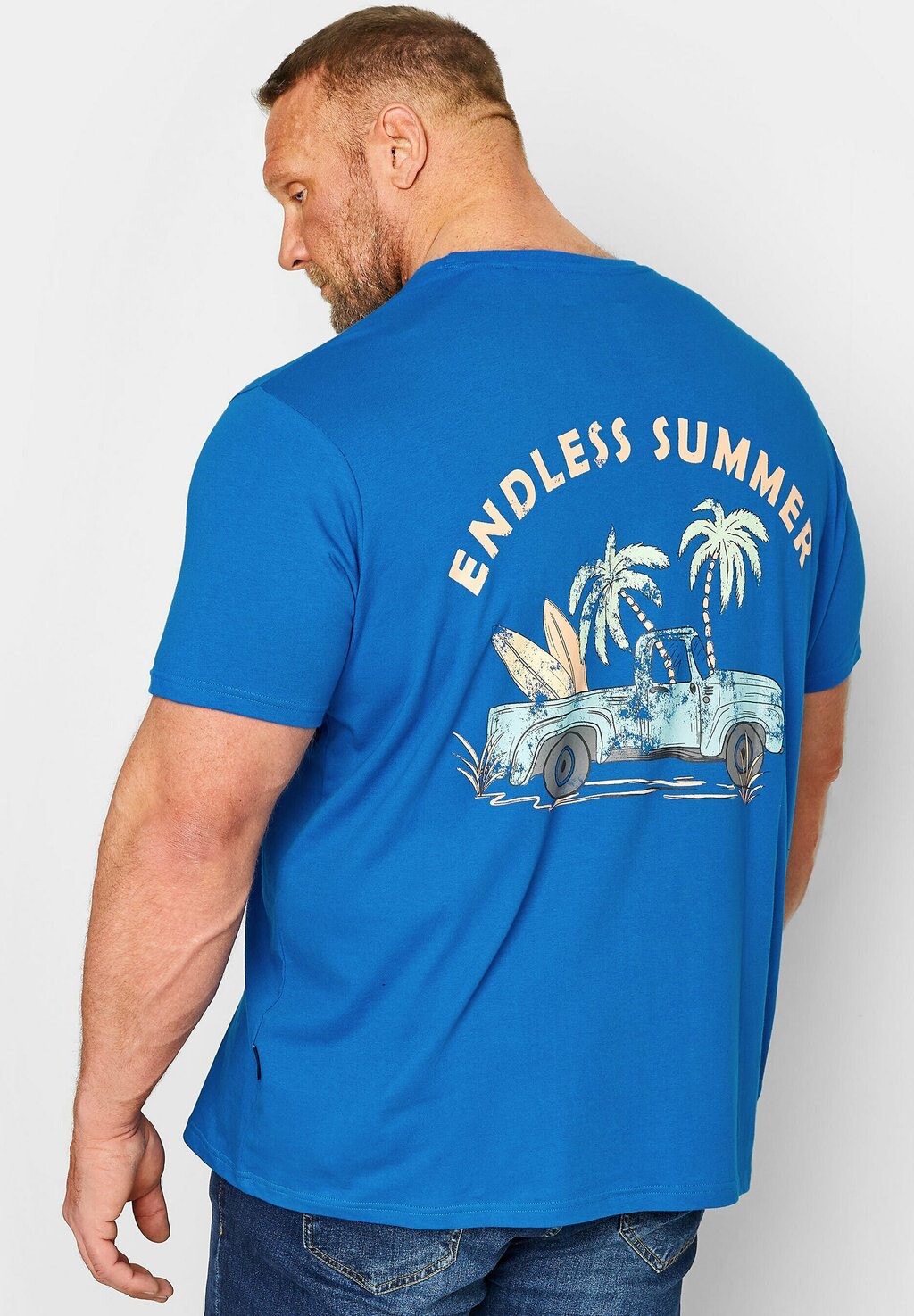 

Футболка с принтом ENDLESS SUMMER SLOGAN BadRhino, цвет blue