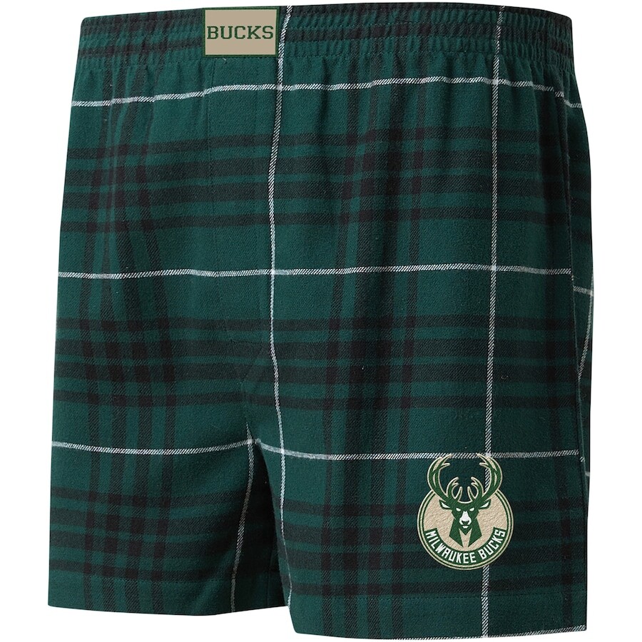 

Боксеры College Concepts Milwaukee Bucks, зеленый