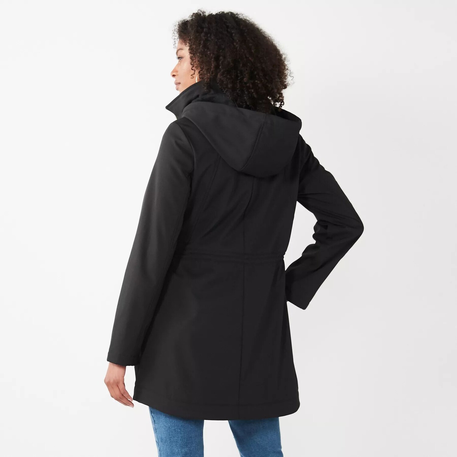 

Женская куртка Soft Shell на флисовой подкладке Nine West Nine West, темно-зеленый