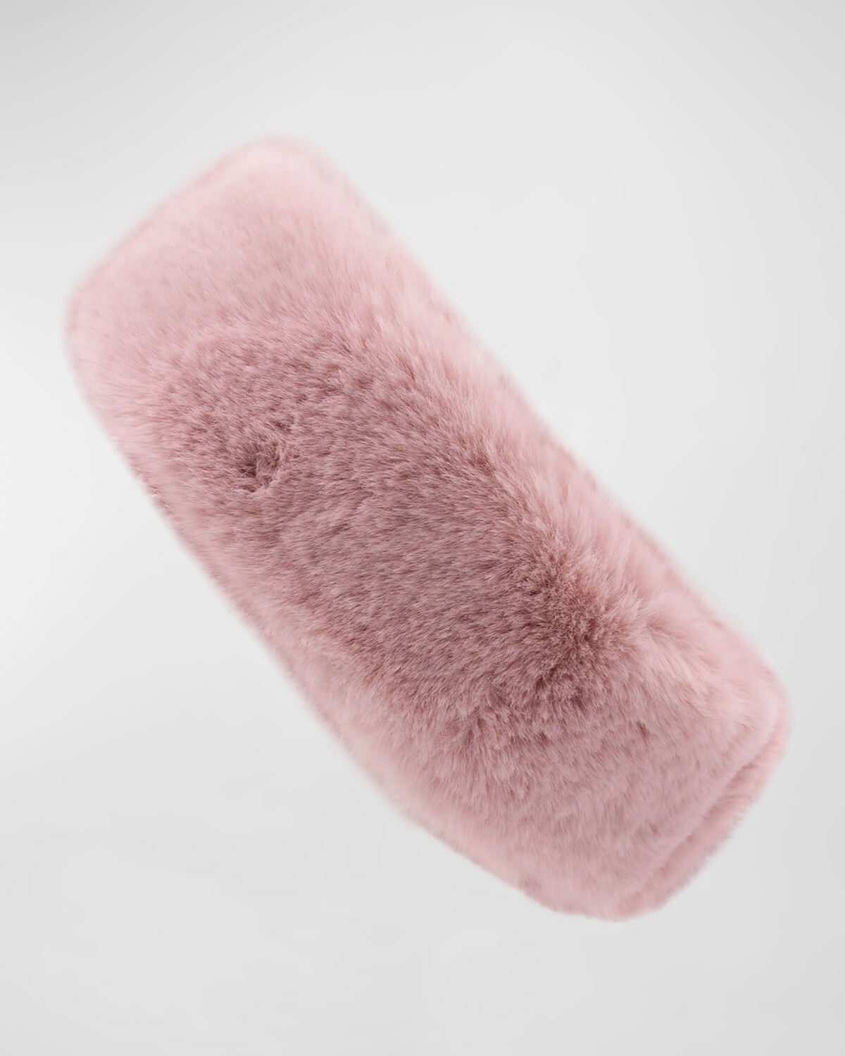 

Повязка на голову из искусственного меха кролика рекса Surell Accessories, розовый