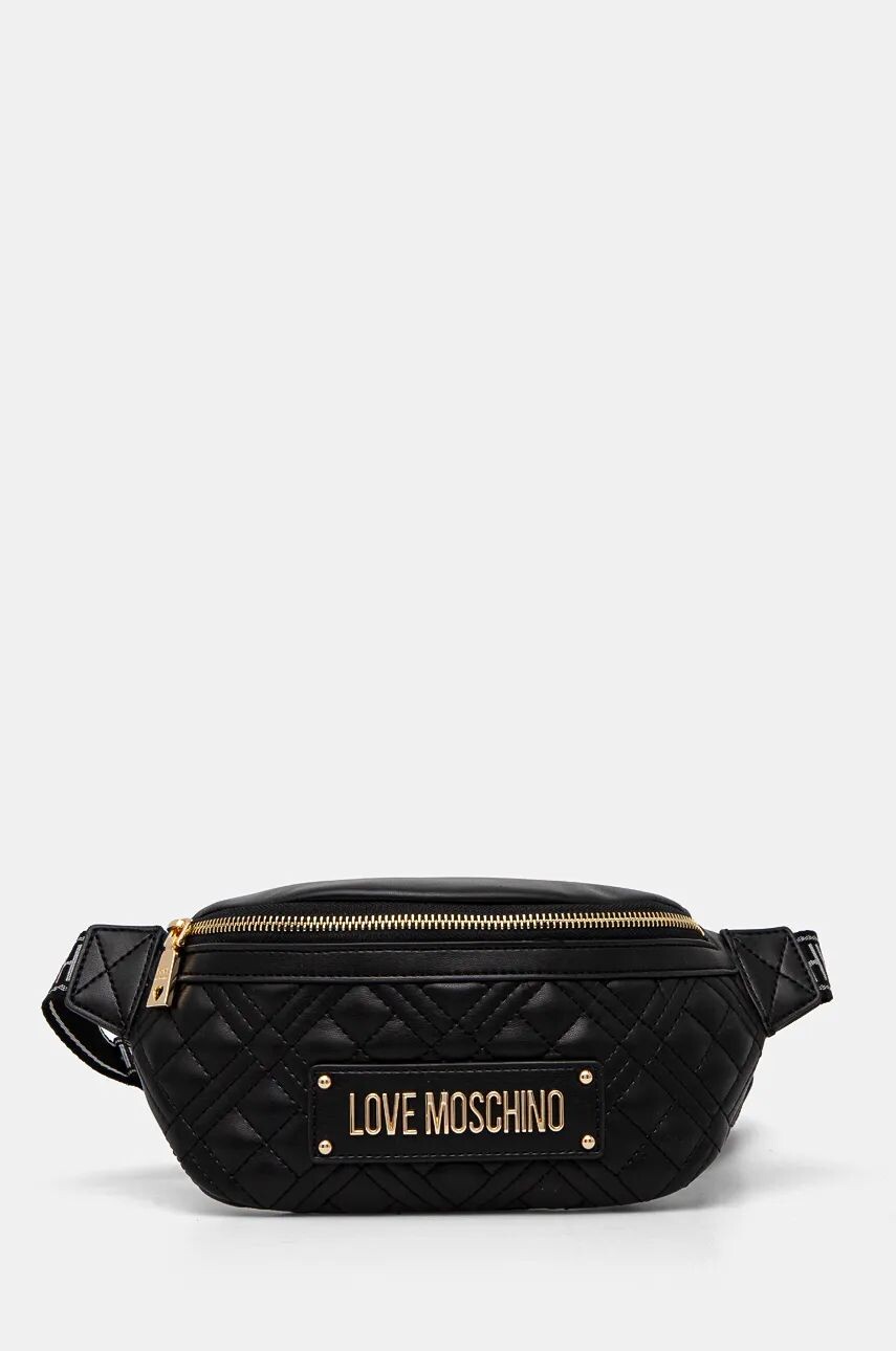 

Поясная сумка Love Moschino, черный