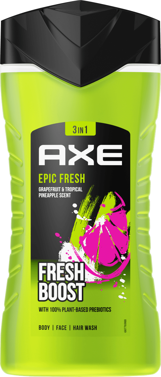 Гель для душа Epic Fresh 250мл AXE axe гель для душа axe epic fresh 100 мл
