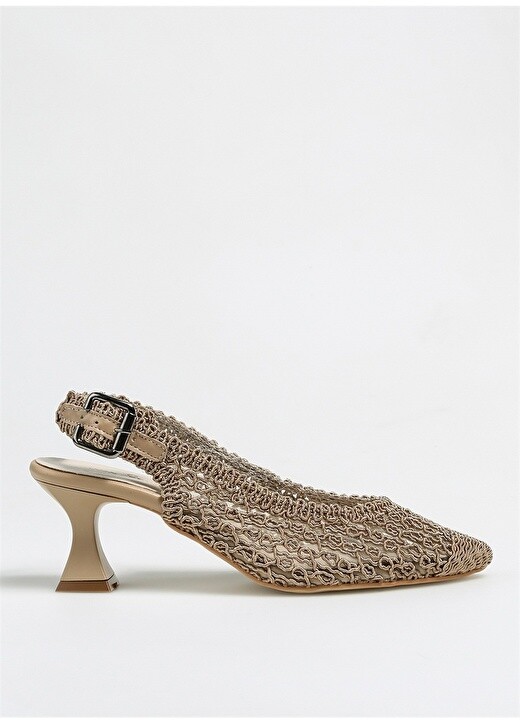 

Норковые женские туфли на каблуке Pierre Cardin