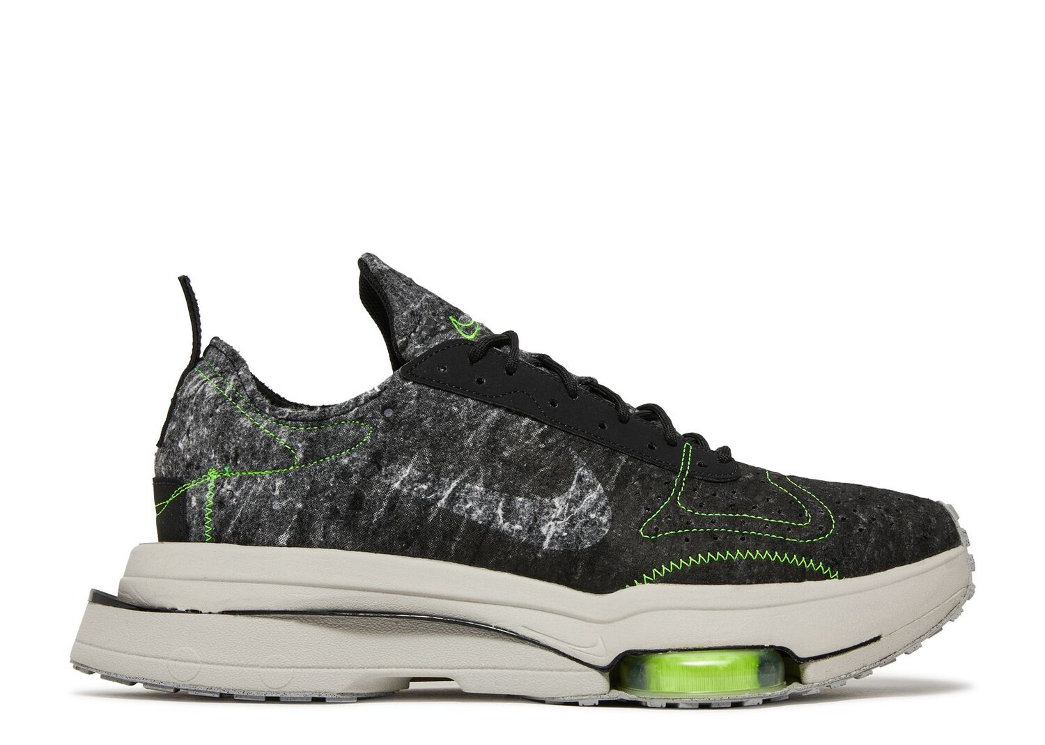 

Кроссовки Nike Air Zoom-Type M2Z2 'Recycled Wool Pack - Black Electric Green', черный