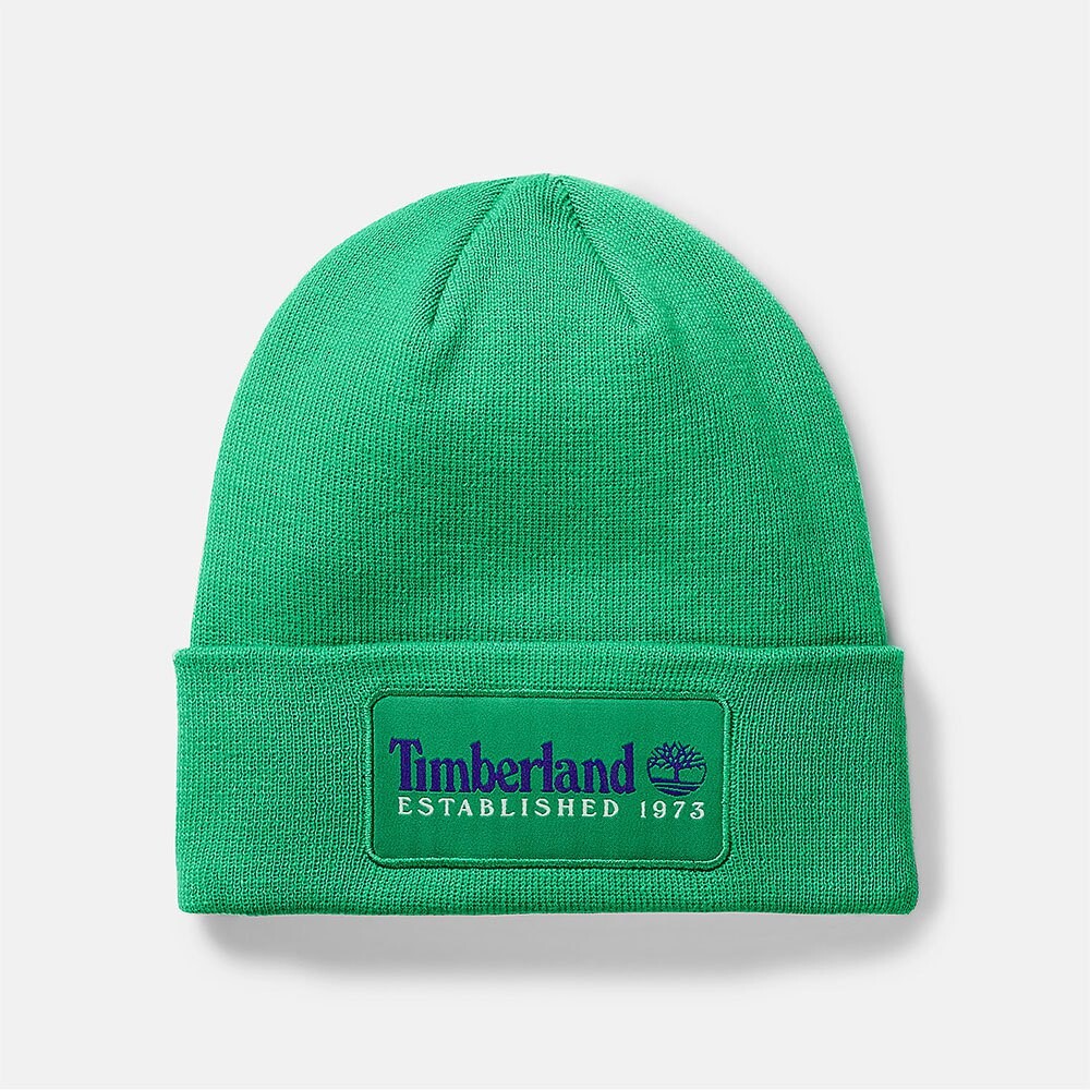 

Шапка Timberland Established 1973, зеленый