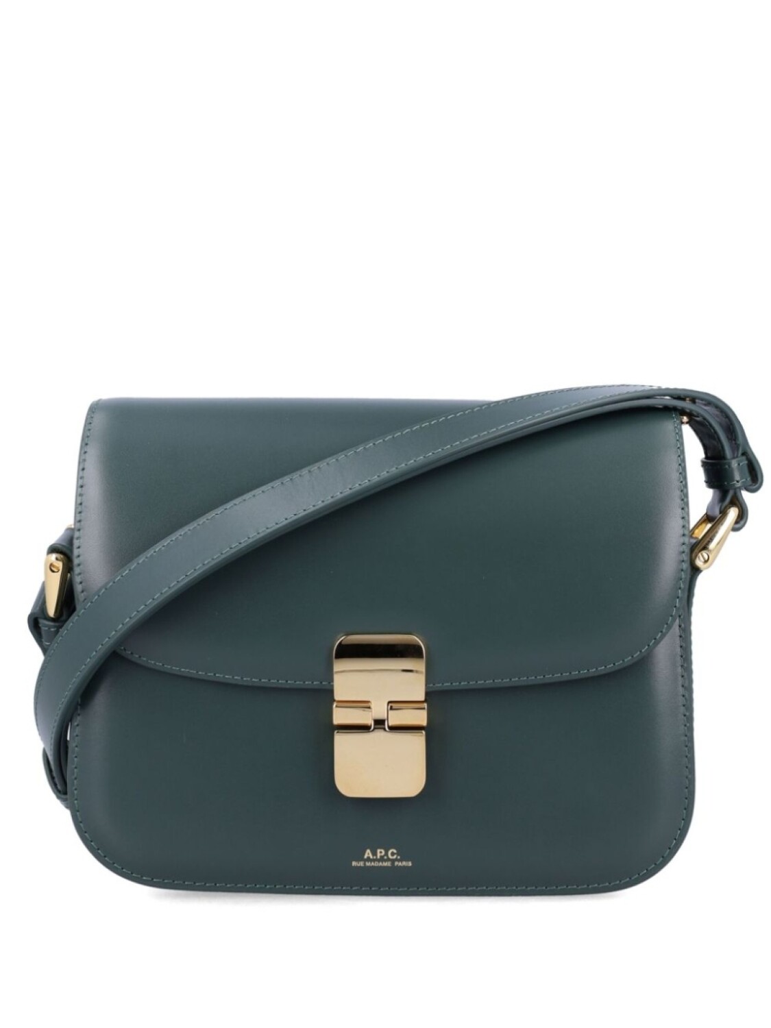 

A.P.C. маленькая сумка через плечо Sac Grace, зеленый