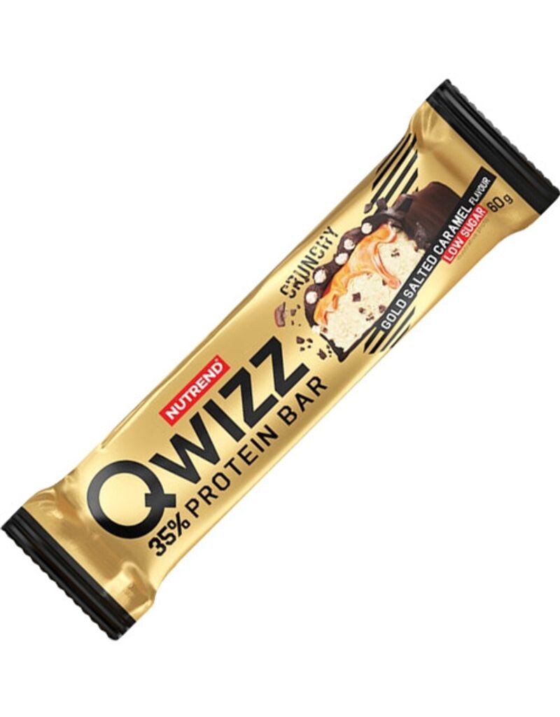 

Nutrend Qwizz Протеиновый батончик 60 г Шоколадно-кокосовый / Батончик и Fit Food / Хрустящий протеиновый батончик с небольшим количеством сахара