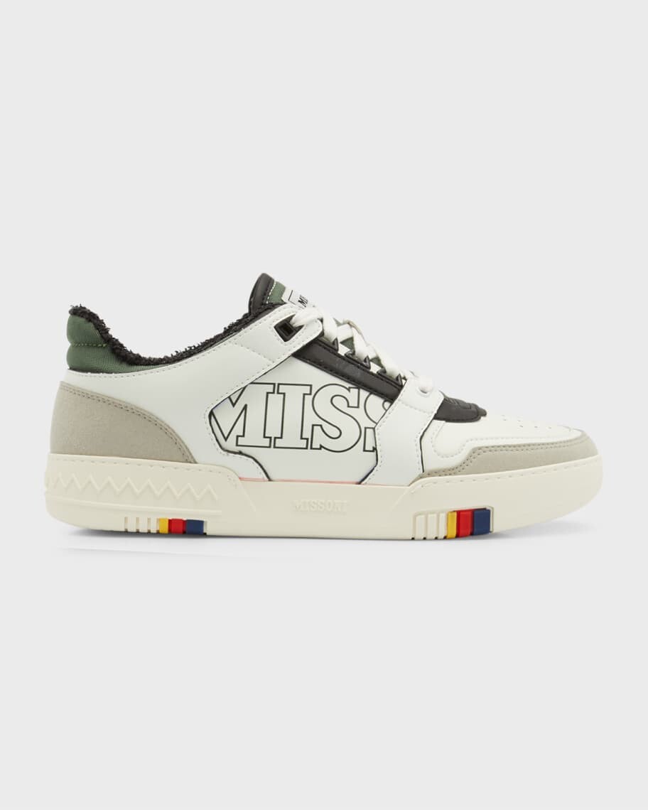 

Мужские низкие кроссовки Basket 90 Logo Missoni