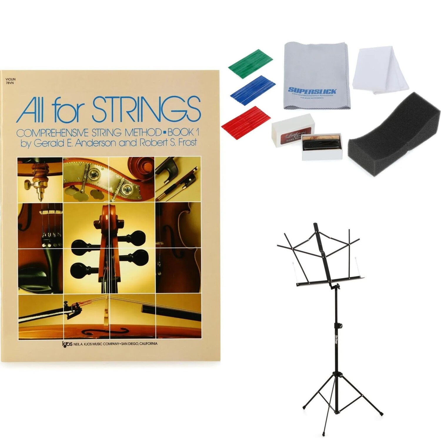 

Новая книга Kjos All for Strings, комплект 1 — скрипка