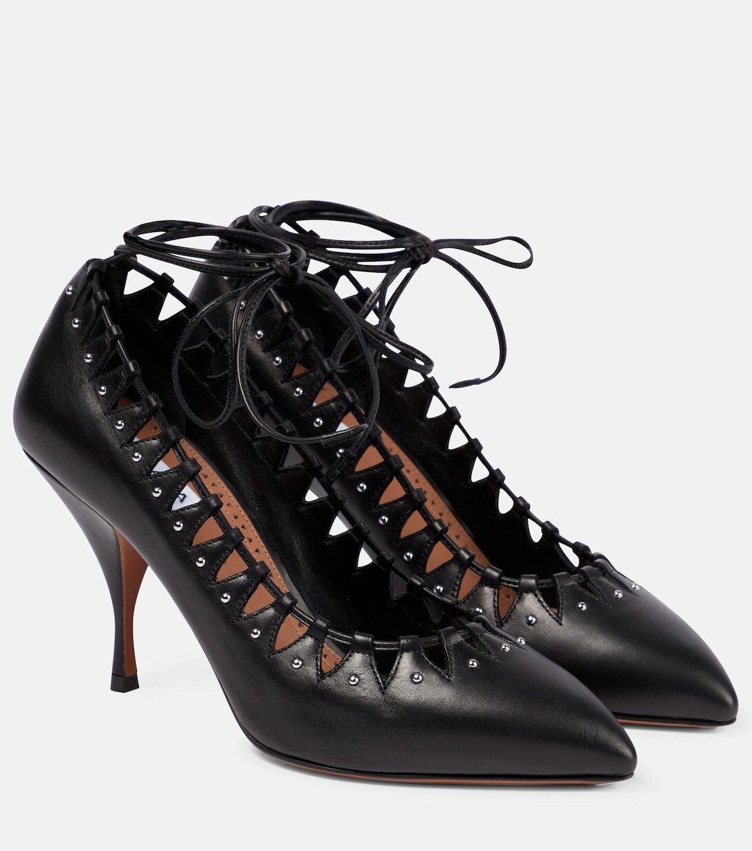 

Кожаные туфли Alaïa, черный
