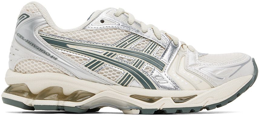 

Кроссовки Off-White & Silver Gel-Kayano 14 Asics