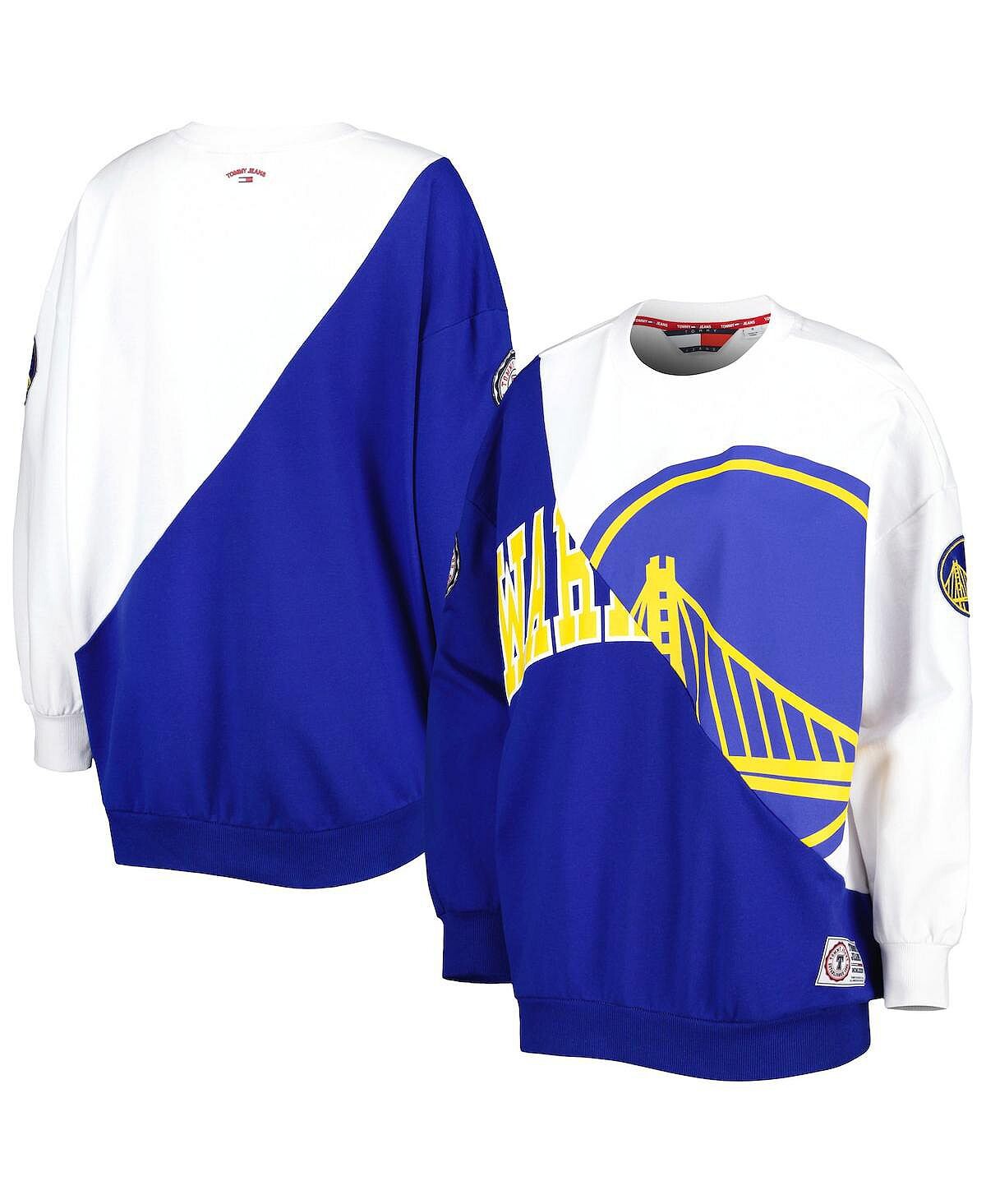 

Женский королевский белый пуловер Golden State Warriors Ariel свитшот Tommy Jeans
