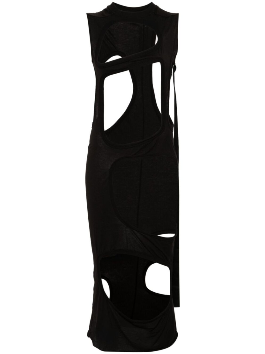 

Rick Owens DRKSHDW платье макси Membrane, черный