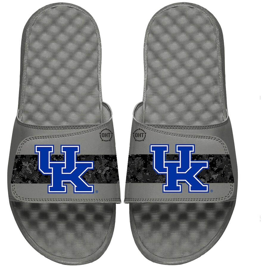 

Шлепанцы ISlide Kentucky Wildcats, серый