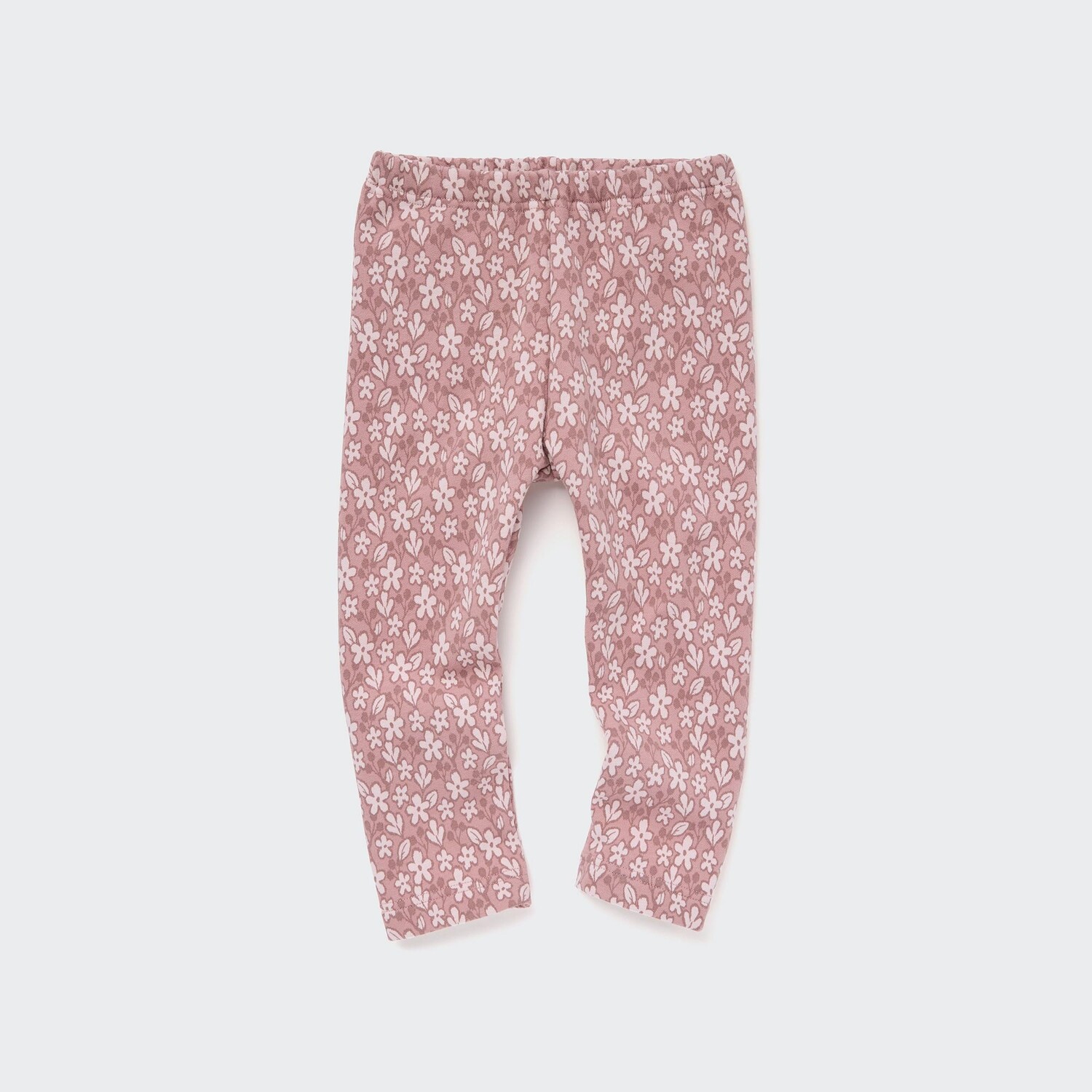 

Леггинсы из флиса с цветочным принтом UNIQLO, розовый