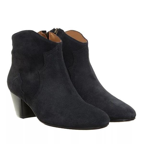 

Сапоги boots calf velvet leather faded Isabel Marant, черный
