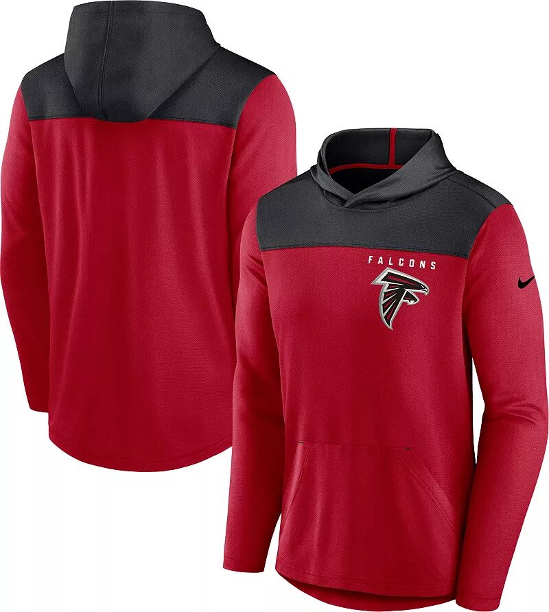 

Мужская красная футболка с длинным рукавом с капюшоном Nike Atlanta Falcons Alternate