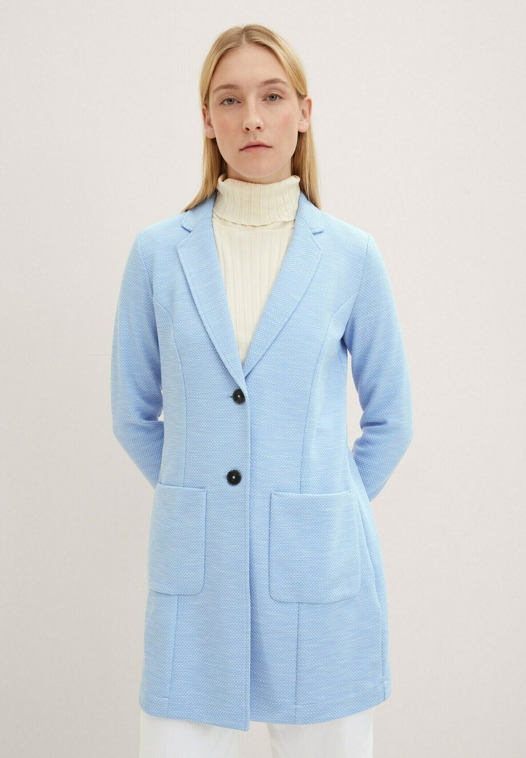 

Пальто TOM TAILOR ÜBERGANGS, цвет dreamy blue melange