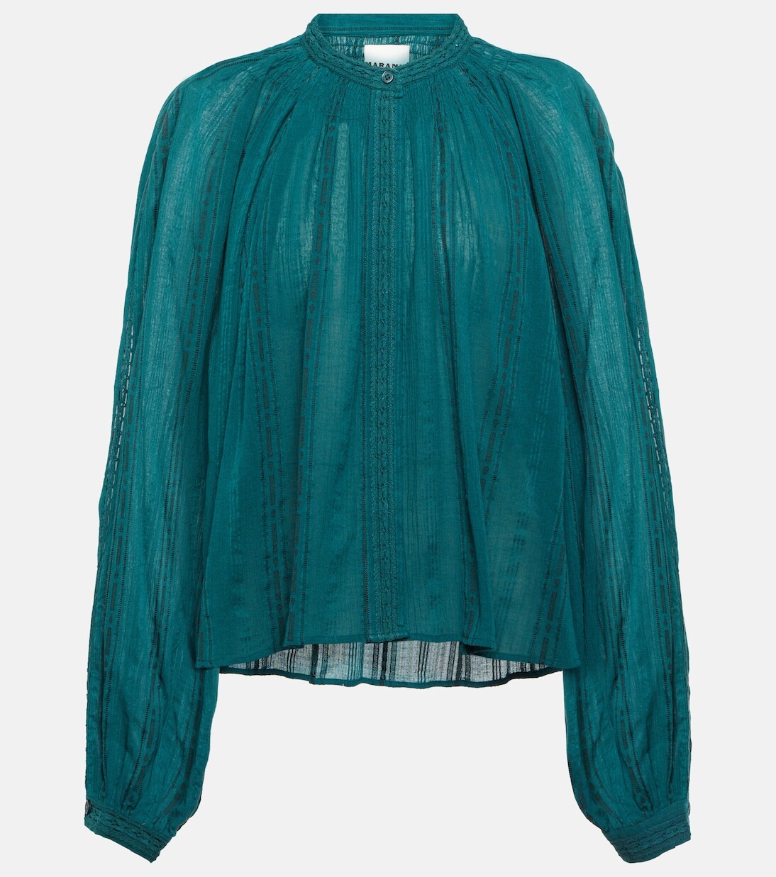 

Блузка imayae из смесового хлопка Marant Etoile, зеленый
