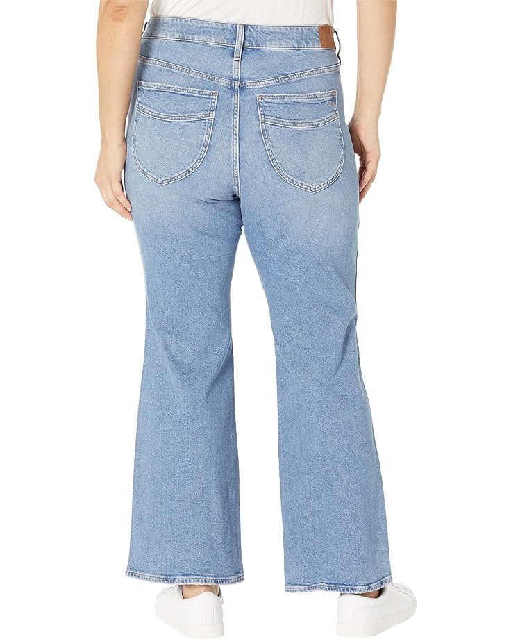 цена Джинсы Madewell Plus High-Rise Flare Jeans in Caine Wash, цвет Caine Wash