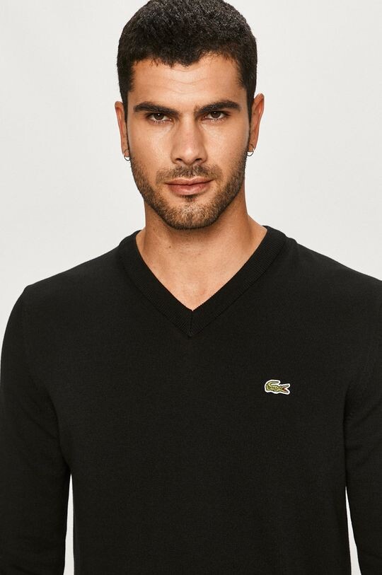 

Свитер Lacoste, черный