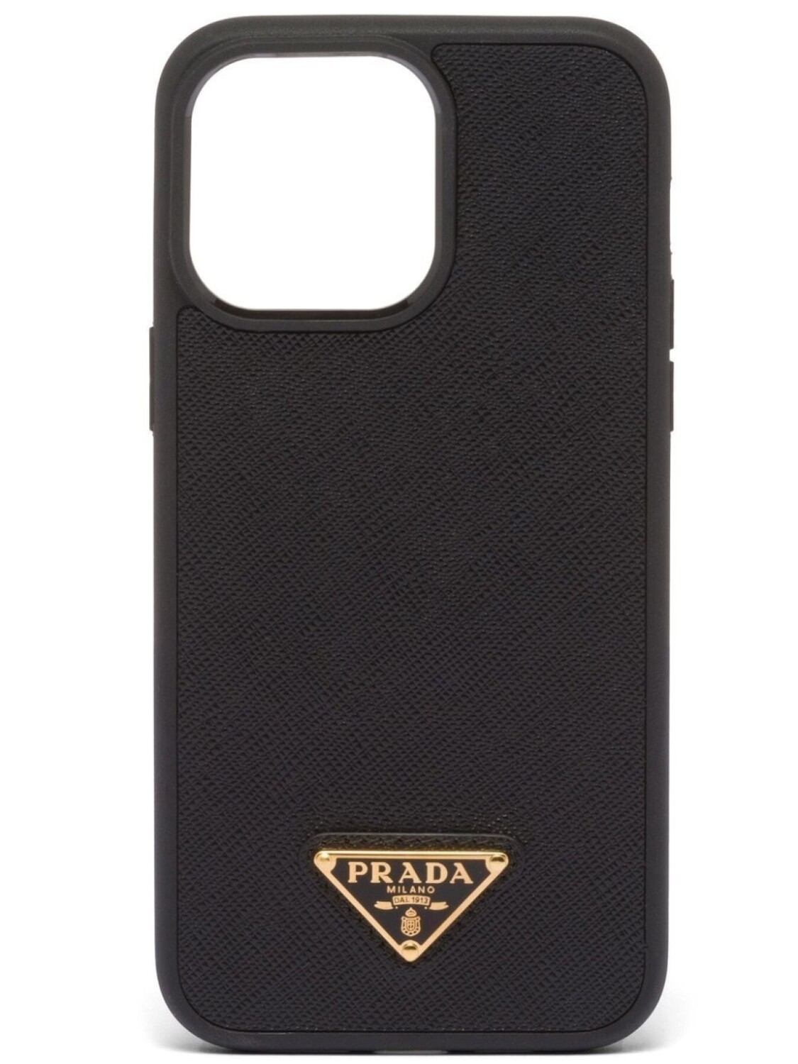 

Prada чехол для iPhone 14 Pro Max с логотипом, черный