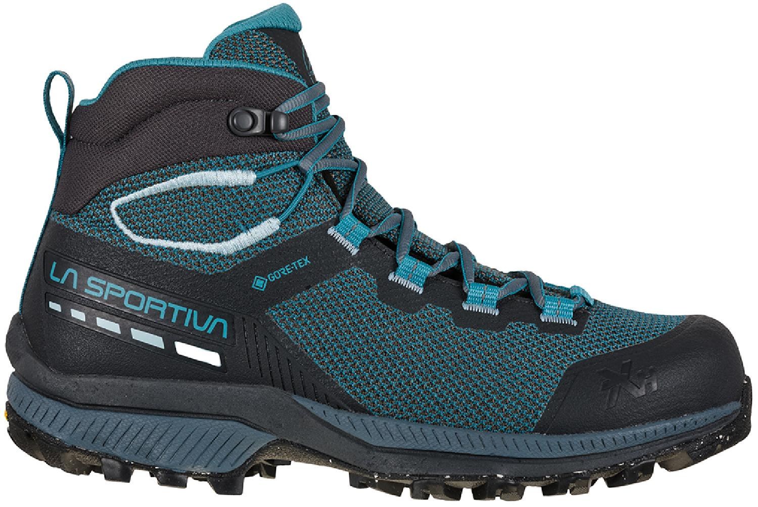 Походные ботинки TX Hike Mid GTX — женские La Sportiva, черный ботинки для прогулки la sportiva women s tx hike mid gtx цвет topaz carbon