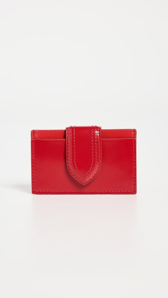 

Кошелек Jacquemus Le Porte Carte Bambino, красный