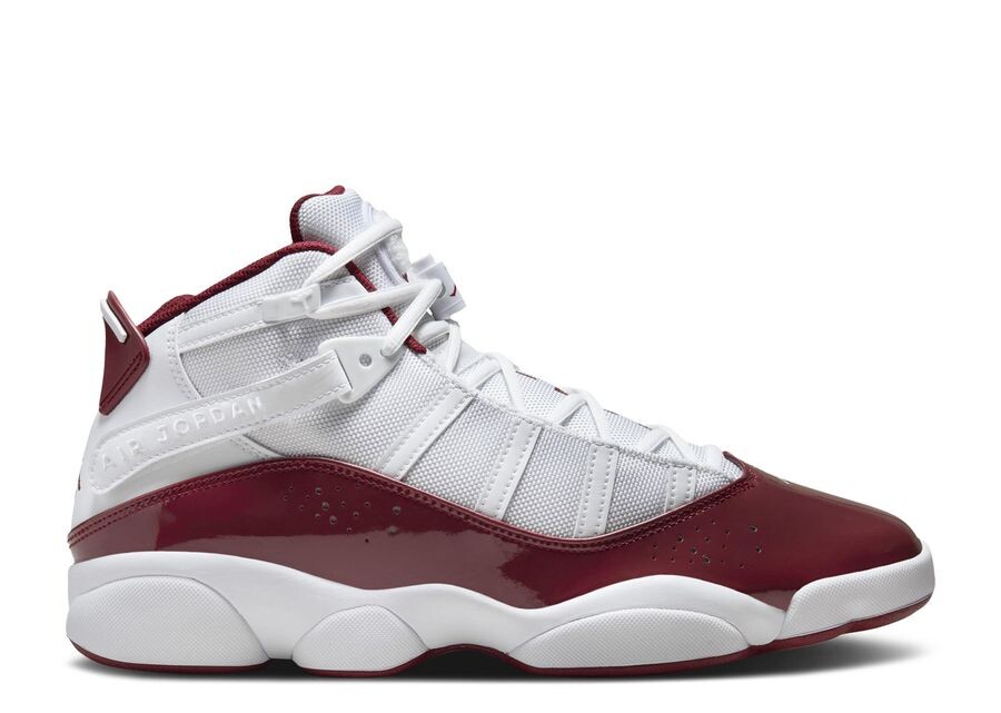 

Кроссовки Air Jordan Jordan 6 Rings 'Team Red', белый